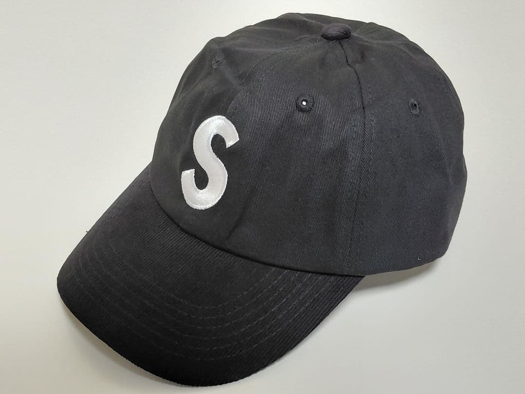 【極美品】 Supreme　S Logo　6-Panel　\"Black\"