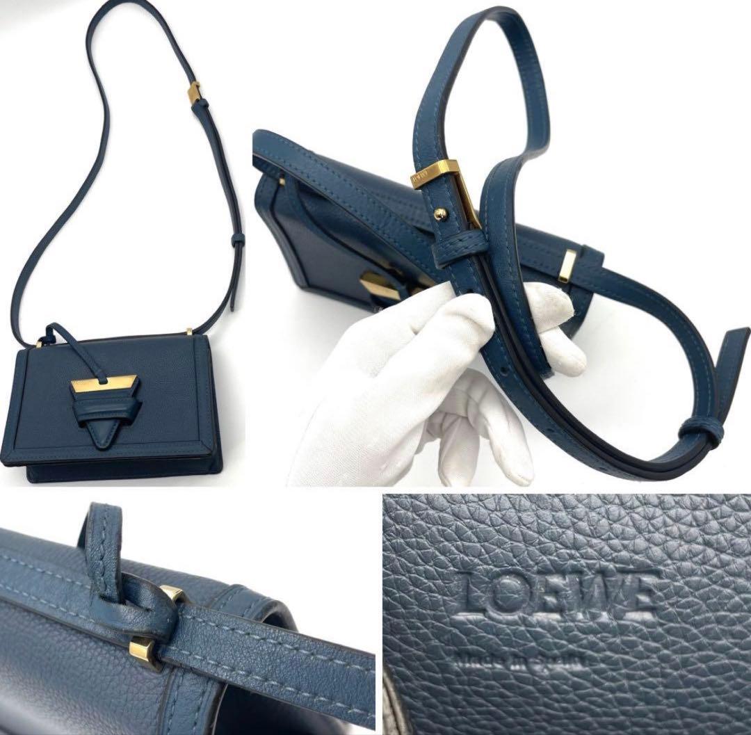 極美品✨LOEWE バルセロナ ショルダー 2way スモール 保存袋付 - メルカリ
