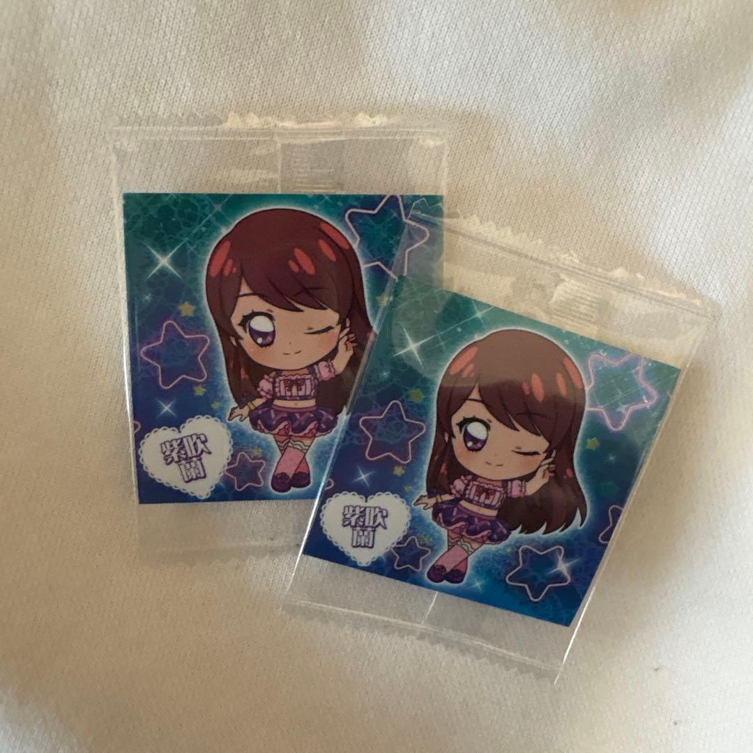 アイカツウエハース ステッカー 紫吹蘭2枚セット - メルカリ