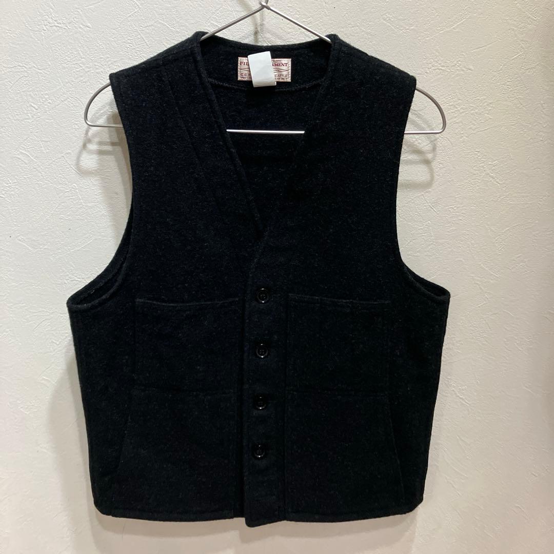 FILSON ウール ベスト 40 チャコールブラック 楽天市場】フィルソン FILSON マッキーノ ウール ベスト ソリッド