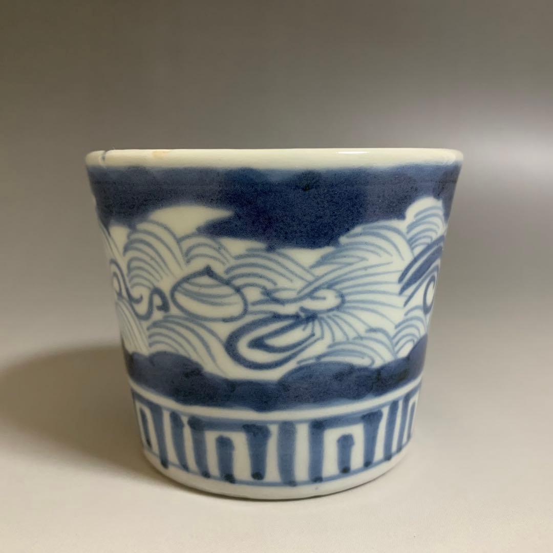 真作/良彦/遊鯉図/絹表装/布袋屋掛軸HC-719