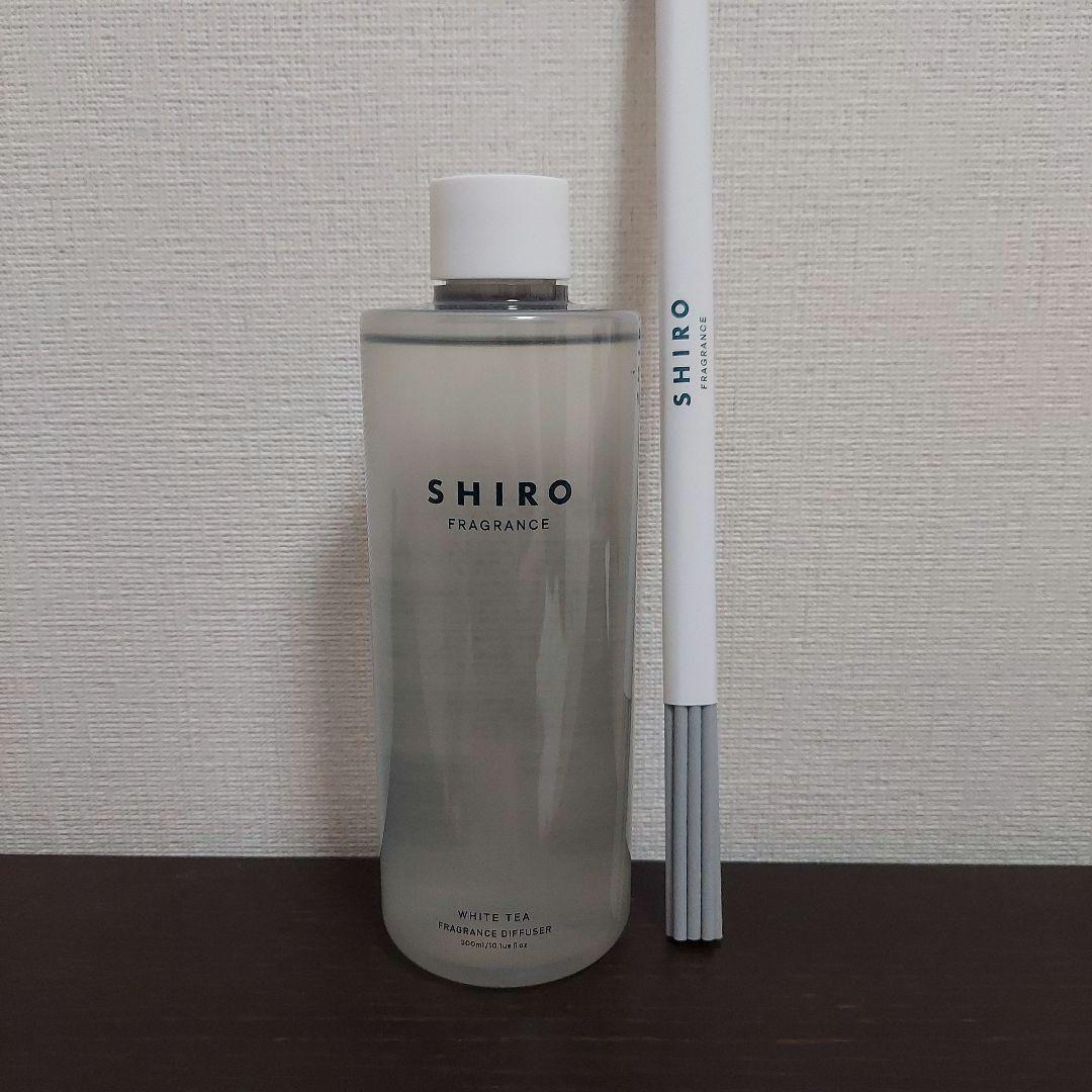 【新品】SHIRO ホワイトティー　フレグランスディフューザー Amazon.co.jp: SHIRO ホワイトティー フレグランスディフューザー(容器