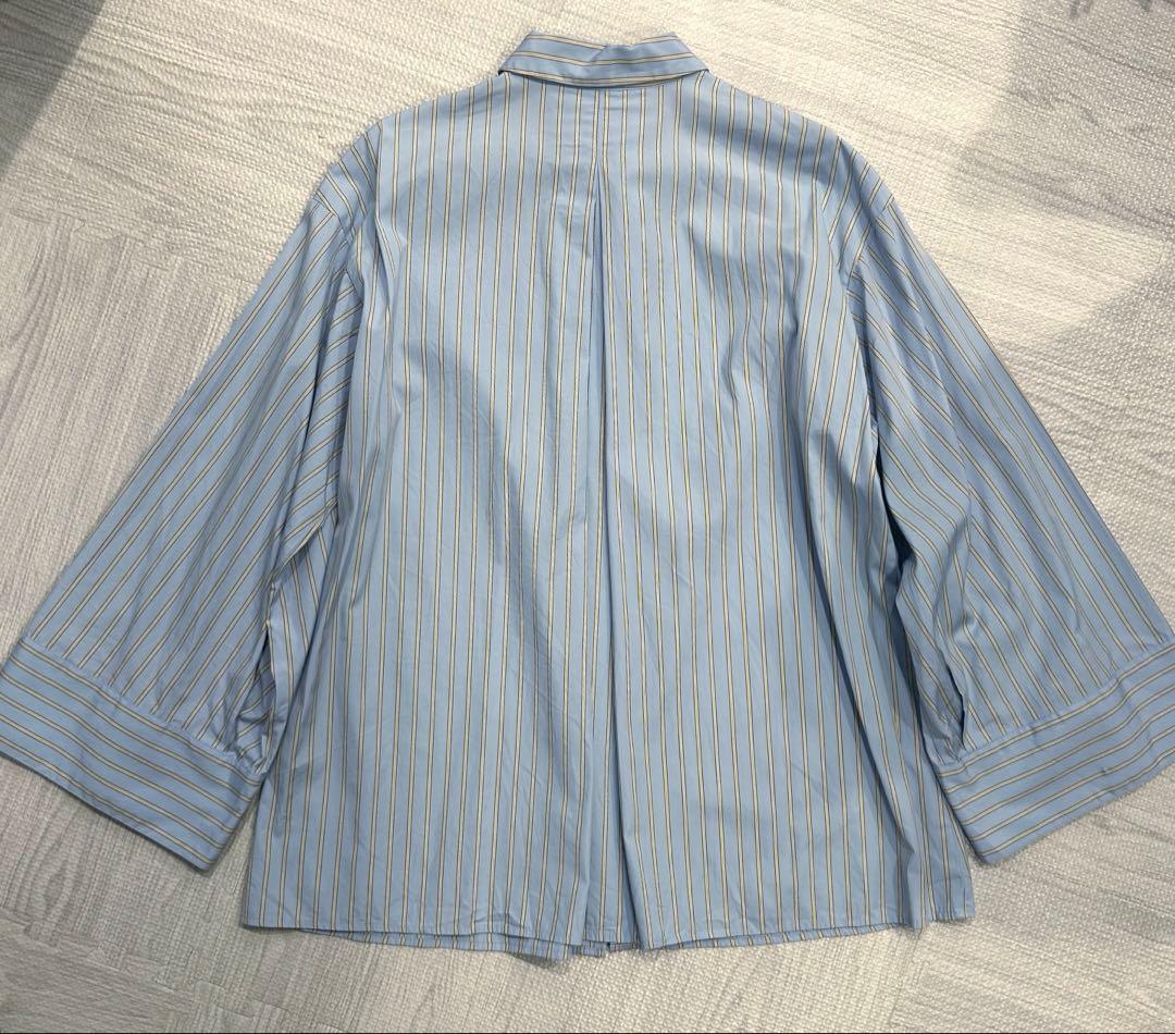 deres】6way sleeve shirt stripe - メルカリ