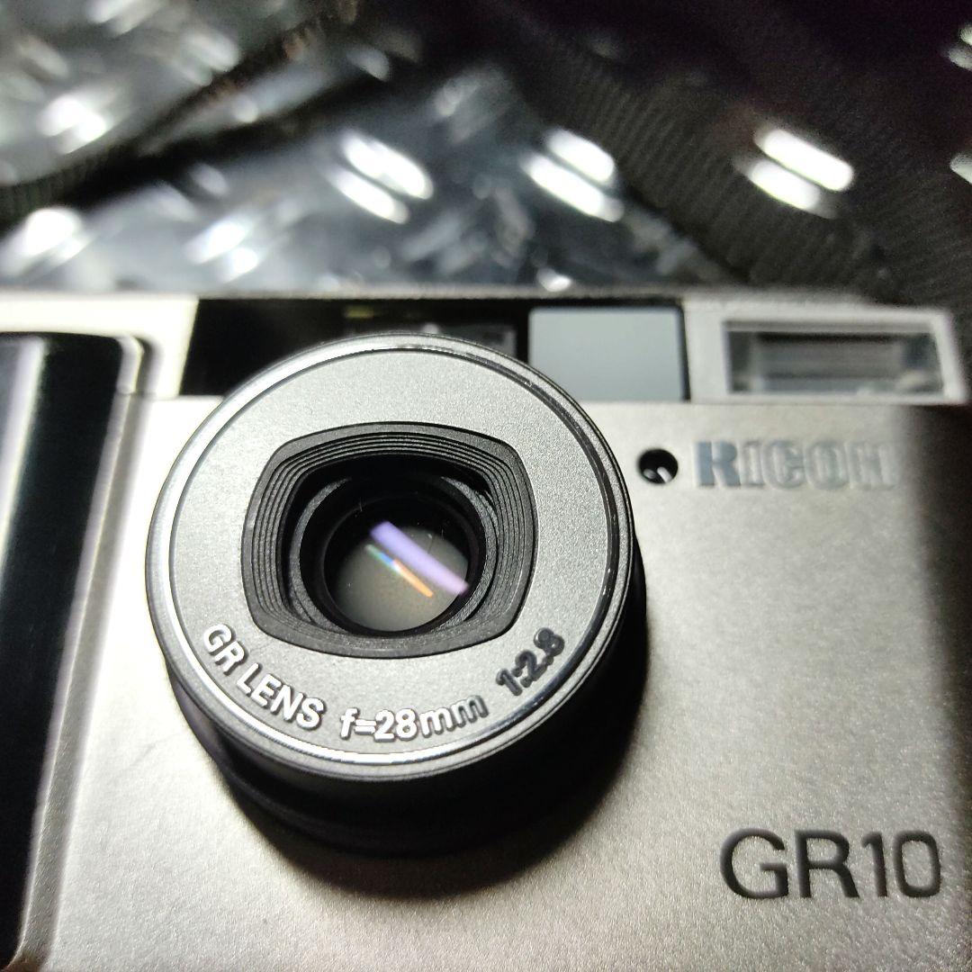 RICOH リコー GR10 シルバー ジャンク品 - フィルムカメラ安く 買う 方法