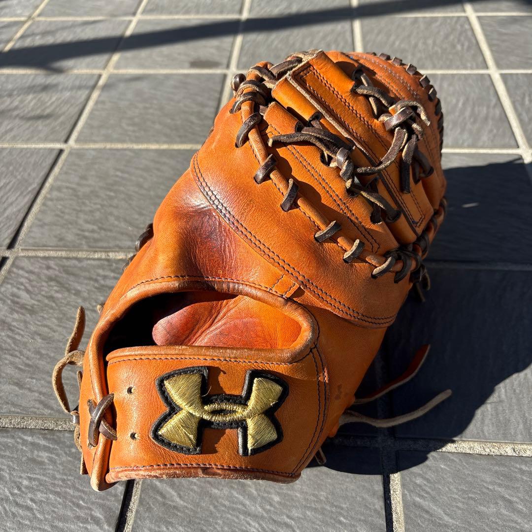 Under Armour 硬式用 ファーストミット オレンジ 久保田スラッガー（KUBOTA SLUGGER） 野球 硬式ファーストミット 一塁