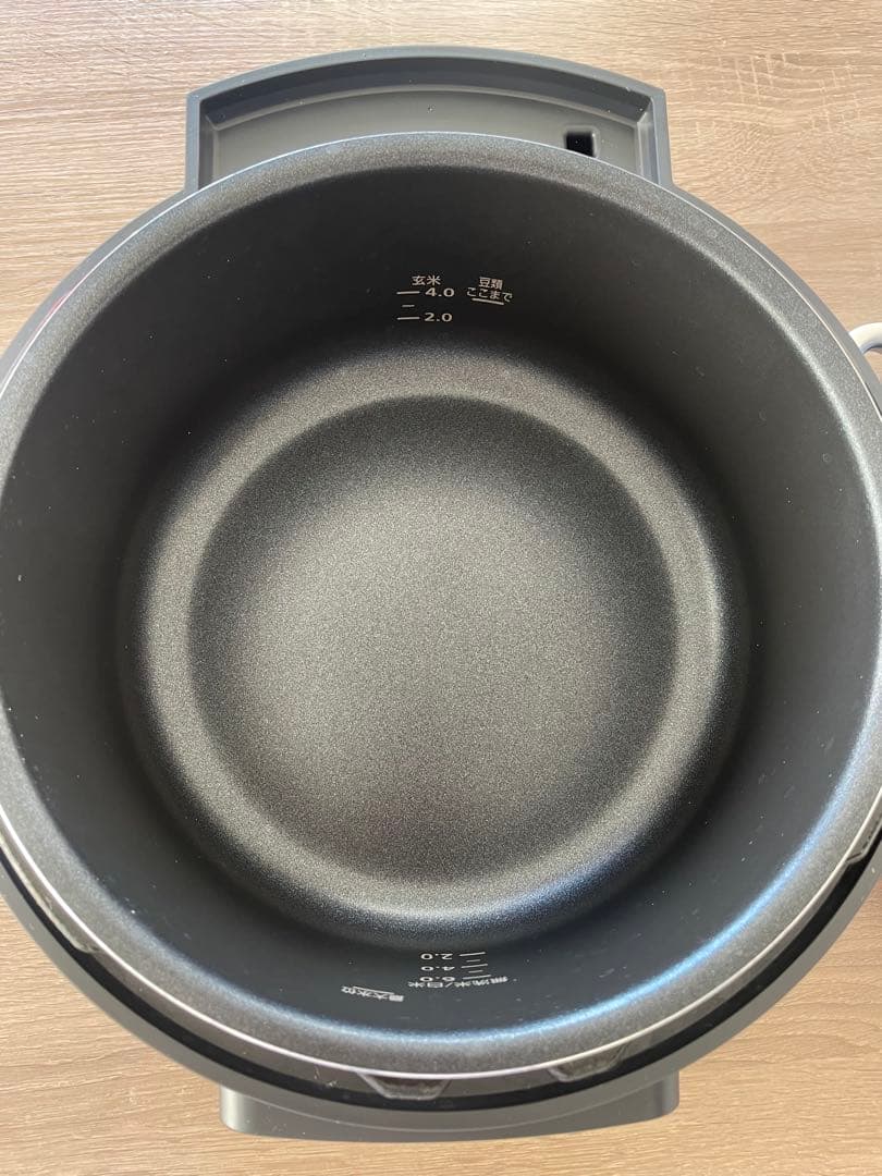 IRIS OHYAMA 電気圧力鍋 4.0L ブラック