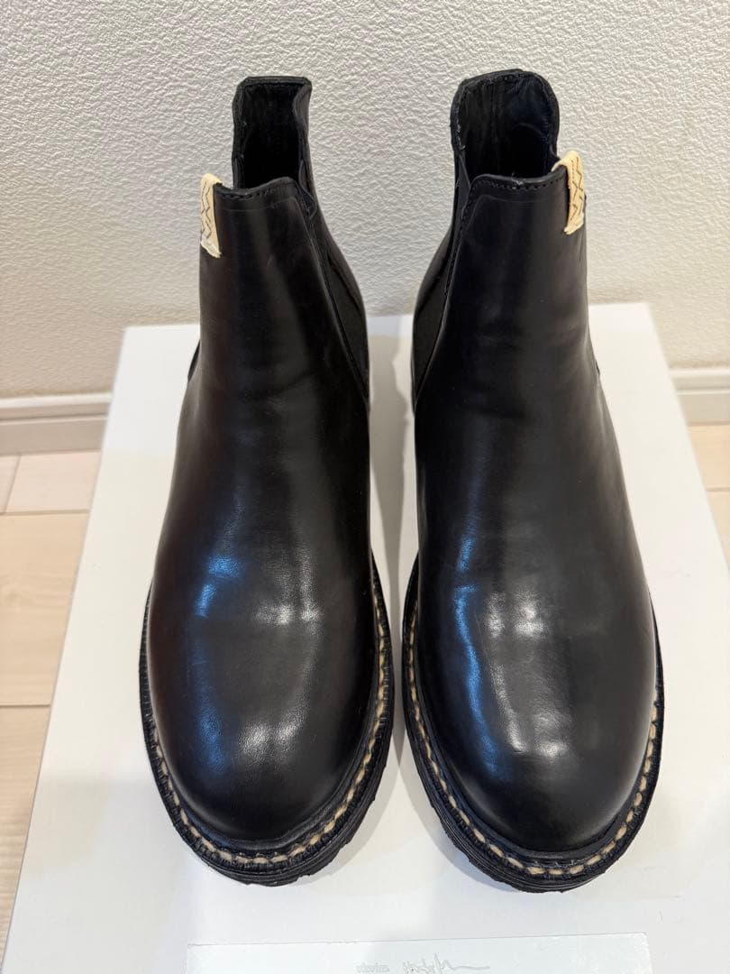 新品未使用visvim GORNERGRAT MID-FOLK BLACK 9 - メルカリ