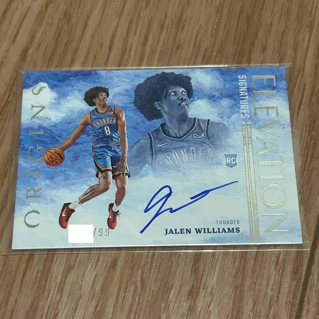 Panini Jalen Williams サイン入りカード /99 JDUB - メルカリ