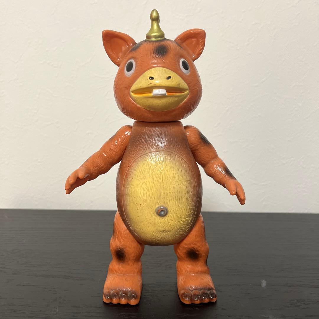 イヌクマ　ブースカ　スタンダードサイズ　茶成型　STD 日本製 ソフビ】【イヌクマ】快獣ブースカ スタンダードサイズ