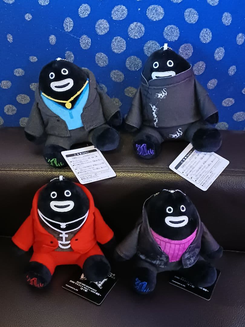 GLAY30th AnniversaryZURAマスコット4種gigo