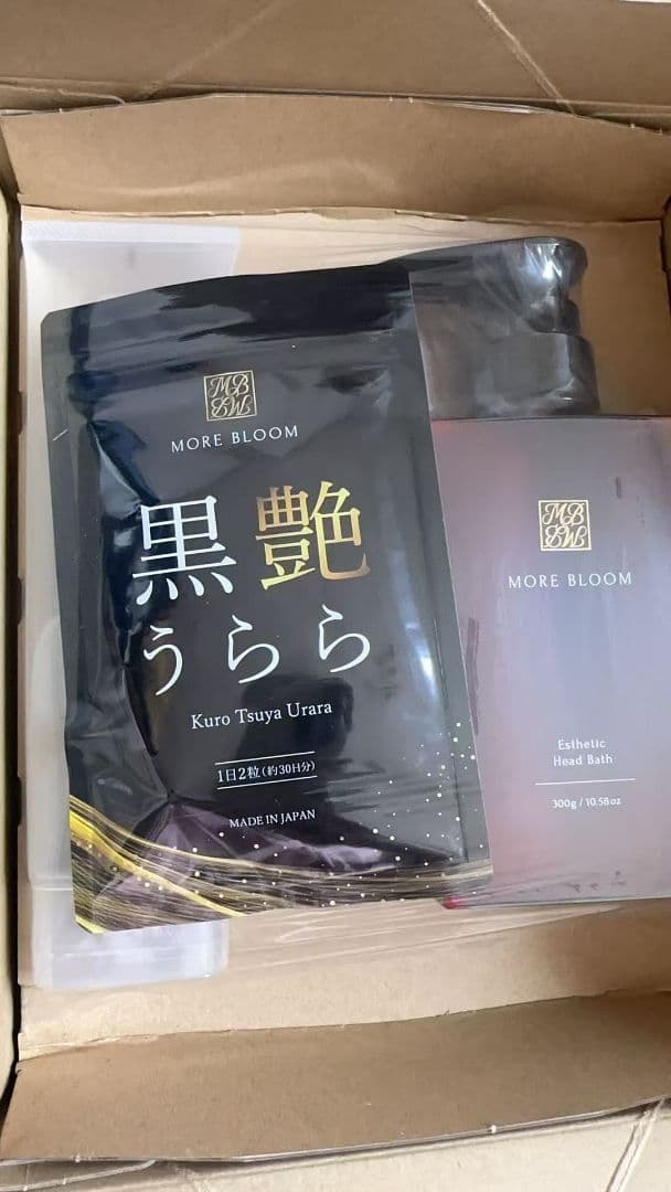 【新品未開封】MORE BLOOM ヘアケア　４点セット 楽天市場】MOREBLOOM モアブルーム 300g リニュアール 旧