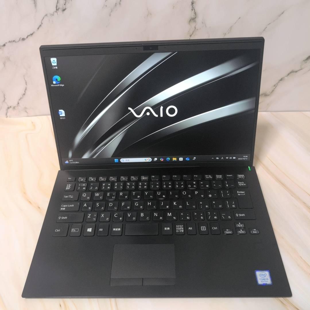 VAIO ノートパソコン/第8世代/Ci5/8GB/SSD256GB/Win11 VAIO Pro VJPG11 第8世代 Core i5 メモリ 8GB SSD 256GB office付き