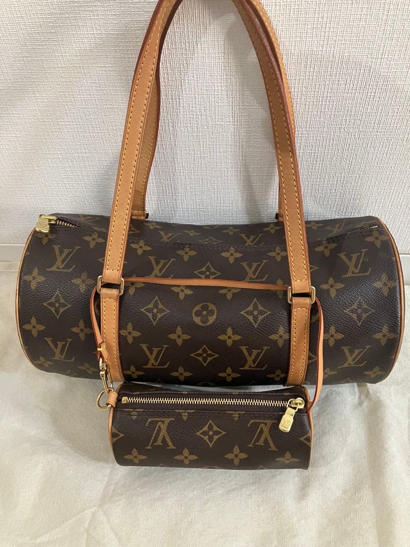 Louis Vuitton ルイヴィトン モノグラム パピヨン 親子バッグ - メルカリ