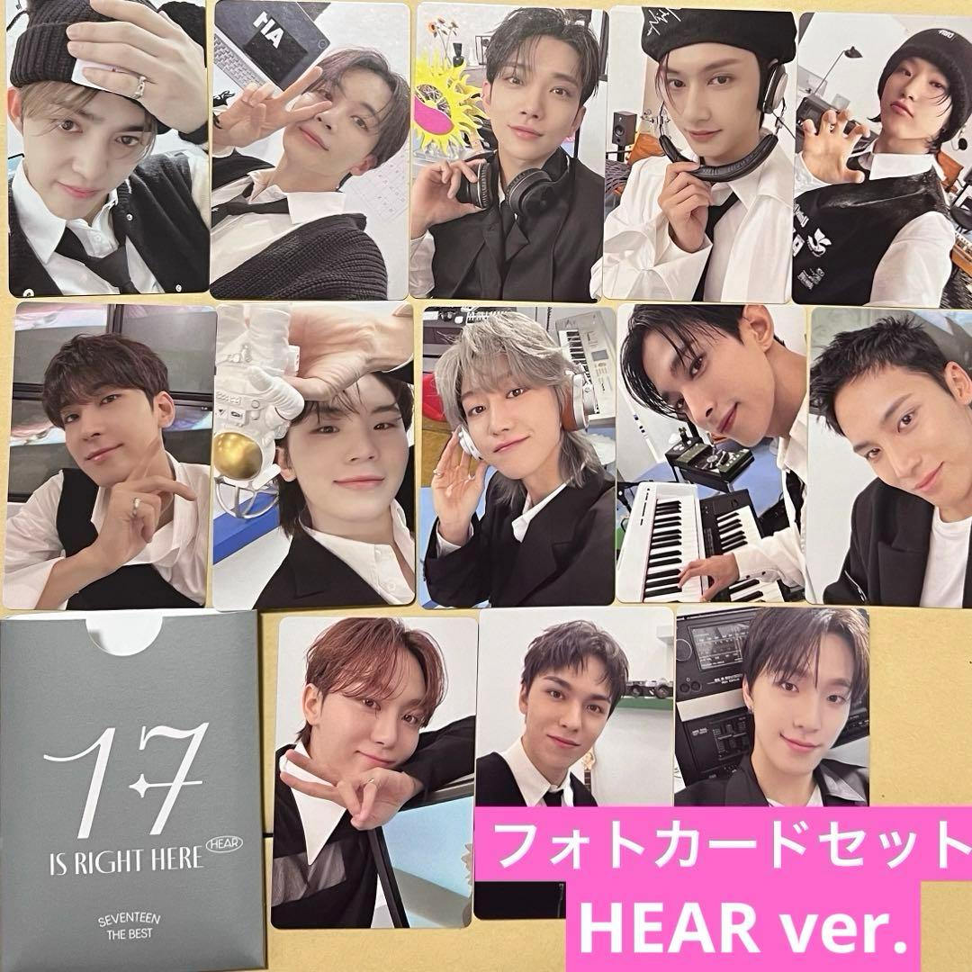 ♡SEVENTEEN♡ベストアルバム♡フォトカード セット♡トレカ - メルカリ