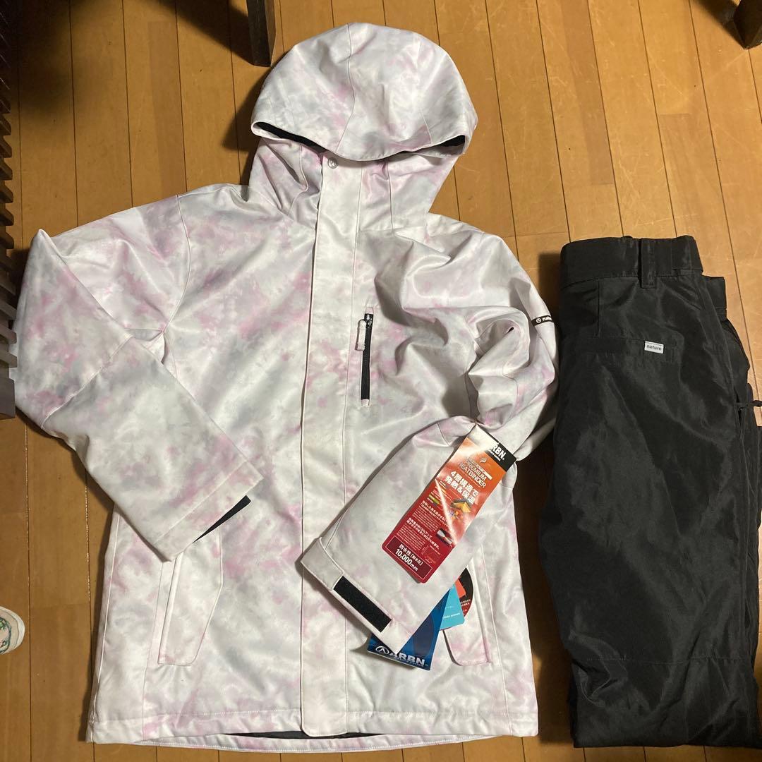 ホワイトスキーウェア LLサイズ ウィンデックス(WINDEX) スキーウェア 上下セット SNOW ST WS-7903