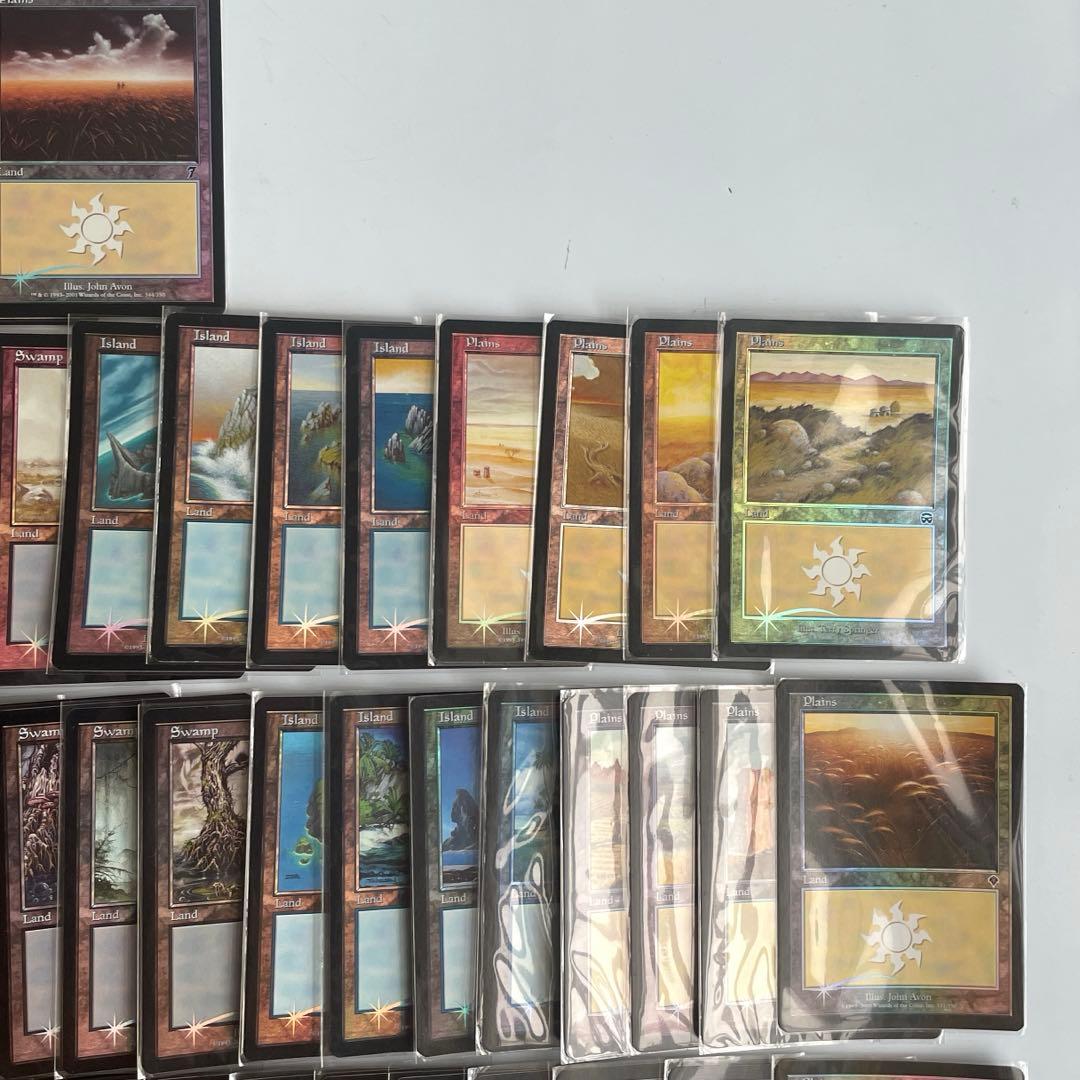 MTG 旧枠 英語 FOIL 基本土地 基本地形 セミコンプ まとめ売り 希少