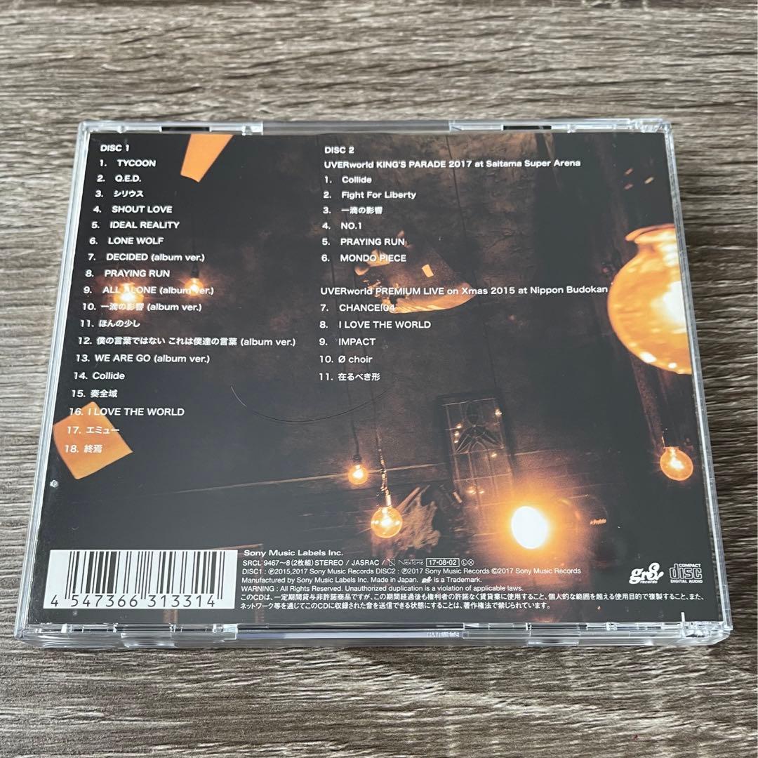 美品】UVERworld TYCOON 初回生産限定盤(CD+特典CD) - メルカリ