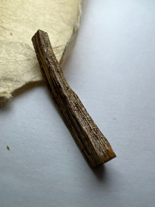 古渡命銘木  勅銘　伽羅　銘【悦】0.237g 香木/お香/沈香/伽羅