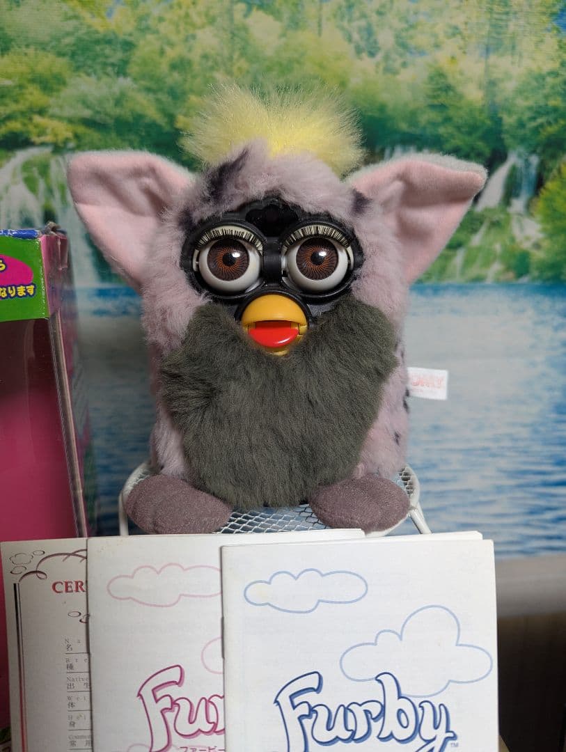 ファービー（特殊レパードカラー）日本語 Amazon.co.jp: ファービー 日本語 初代 ヒョウ柄 平成レトロ 豹柄