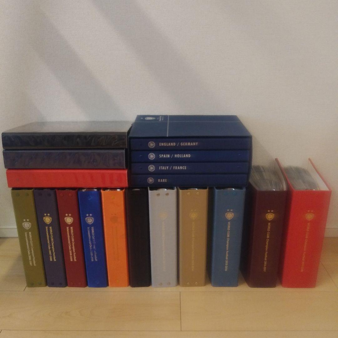 ☆WCCF 2001-2018 全15冊バインダー コンプリート品☆一部箱付き