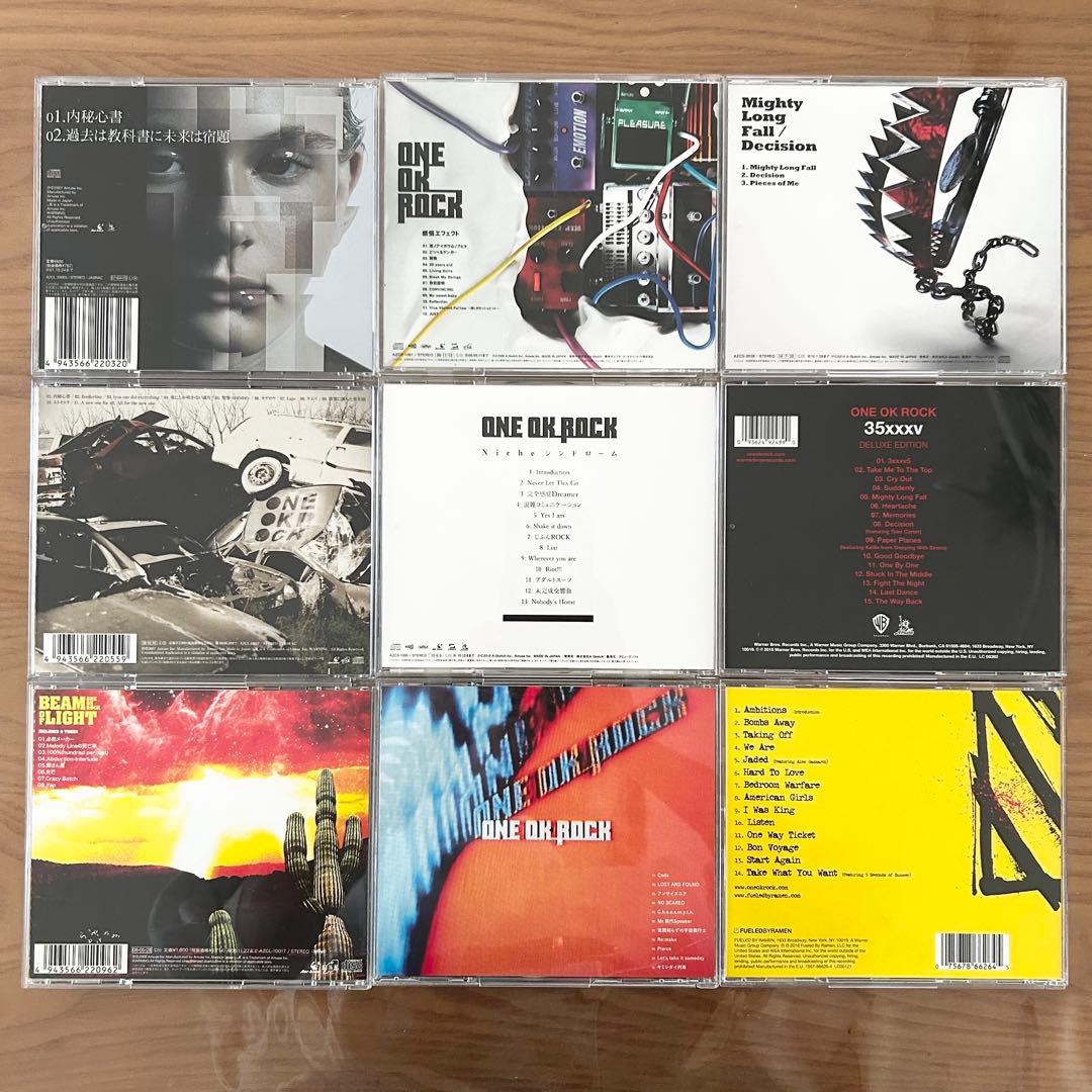 ONE OK ROCK アルバム シングル セット 9枚
