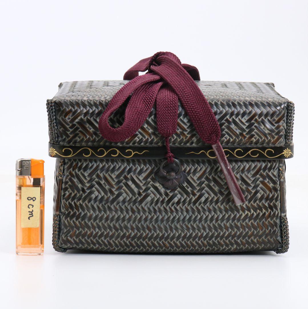 野口雨秋作 御所籠 茶籠 野点 茶道具一式 共箱 DL1035 - メルカリ