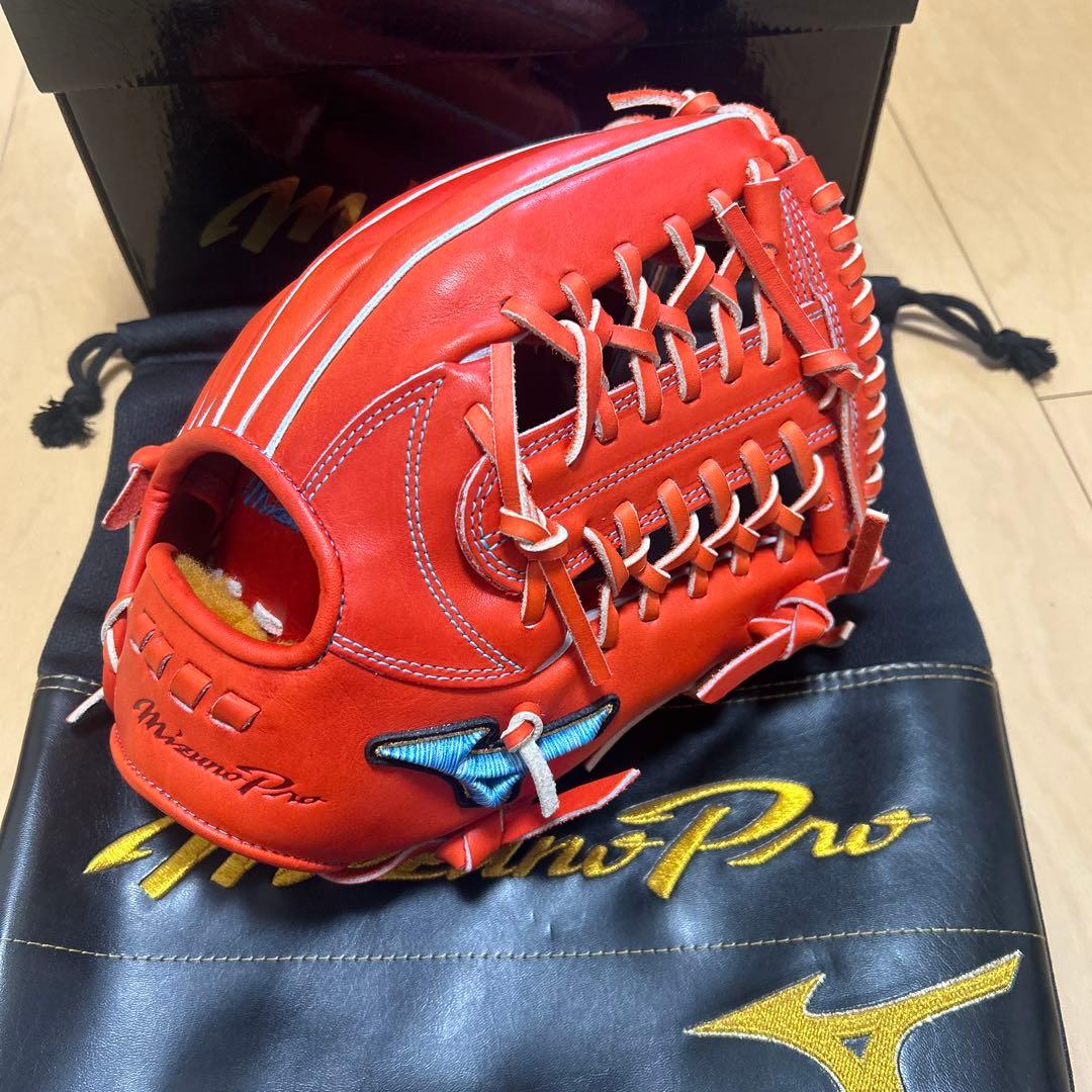 ミズノプロ　硬式内野手用　ダイバーシティブルー Mizuno Pro - ⚾硬式グラブ⚾ミズノプロ⚾内野手用⚾ダイバーシティ