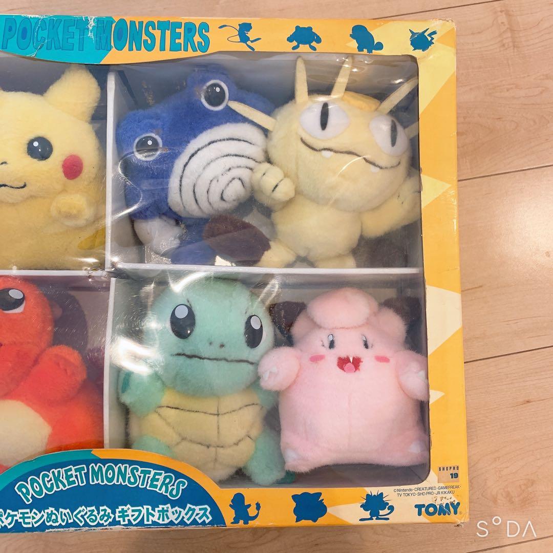 TOMY ポケモンぬいぐるみギフトボックス 初期 - メルカリ