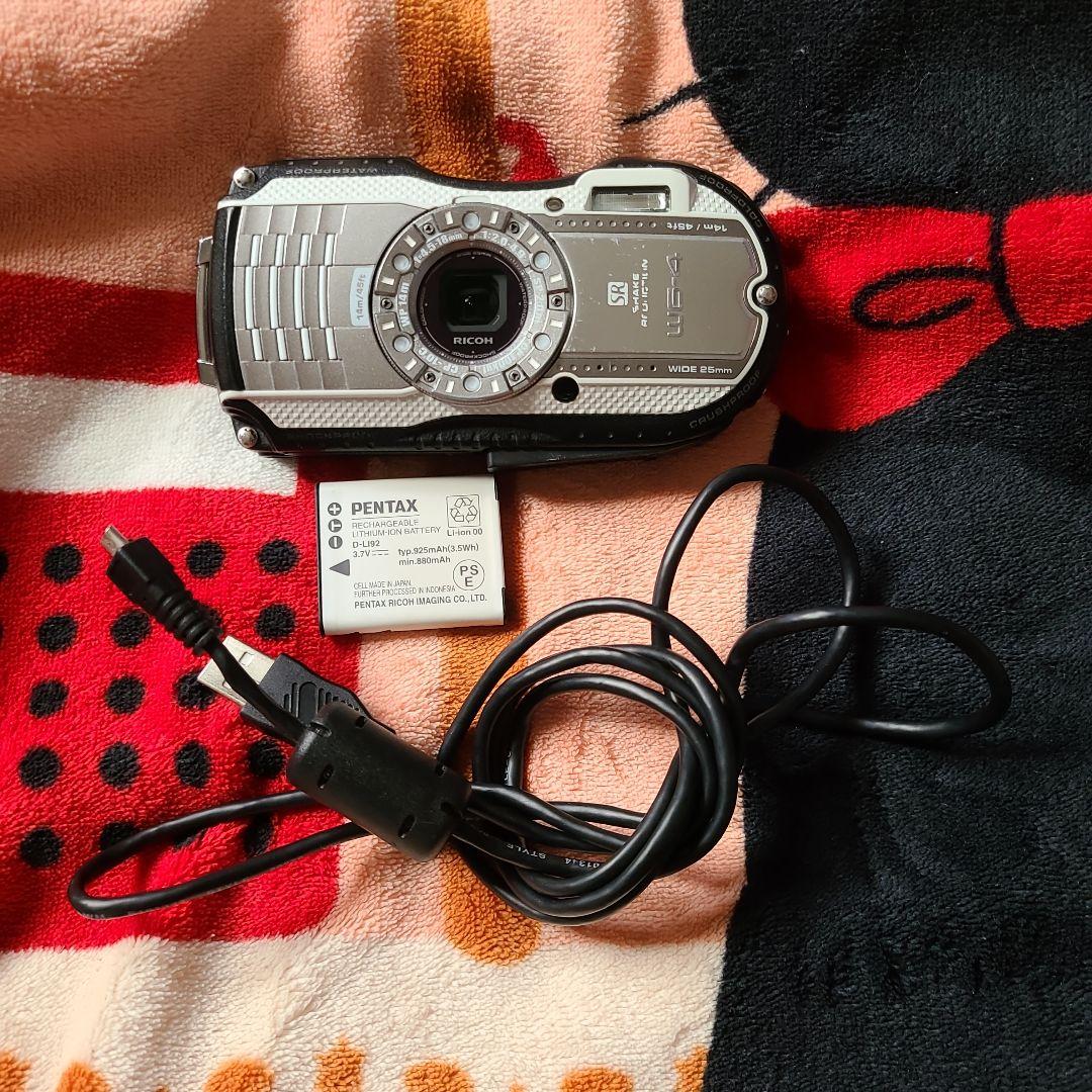 RICOH WG-4 リコー 水深14mで水中撮影が可能なコンパクトデジタルカメラ「RICOH WG-4