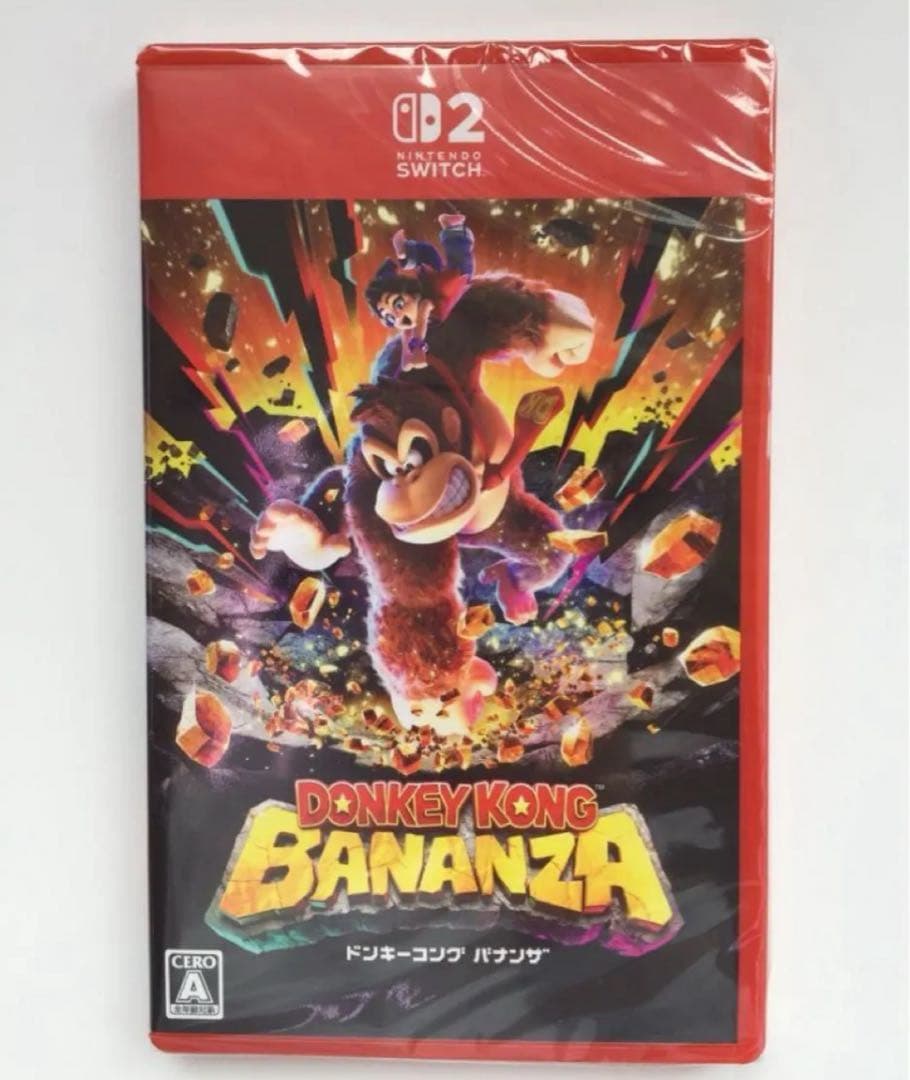 【新品未開封】ドンキーコング バナンザ switch2 新品未開封 Switch2 ソフト ドンキーコング バナンザ シュリンク付き