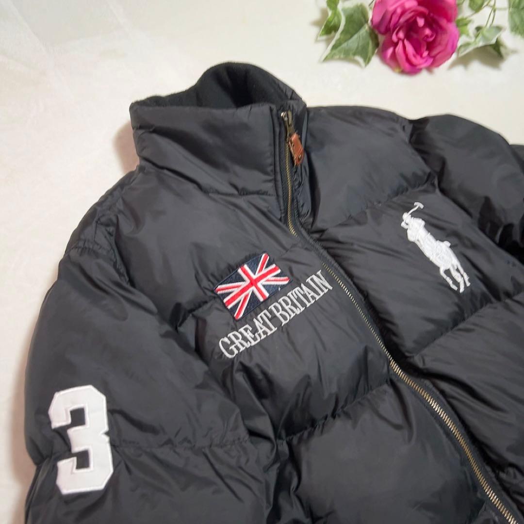 極美品✨ ポロラルフローレン ダウンジャケット スタンドカラー