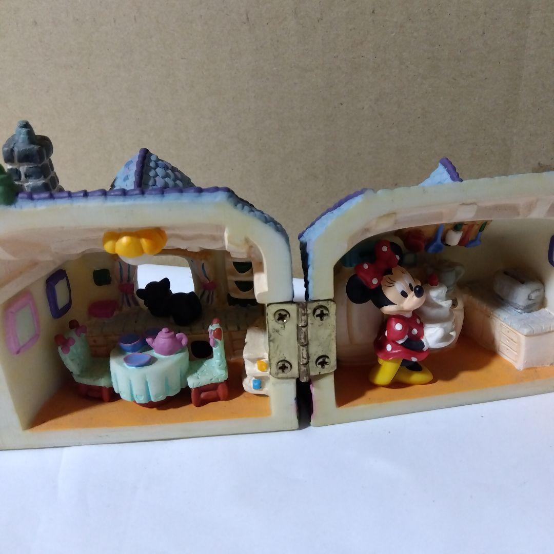 ミニー ミニーの家 フィギュア 置物 トゥーンタウン ディズニー 中古