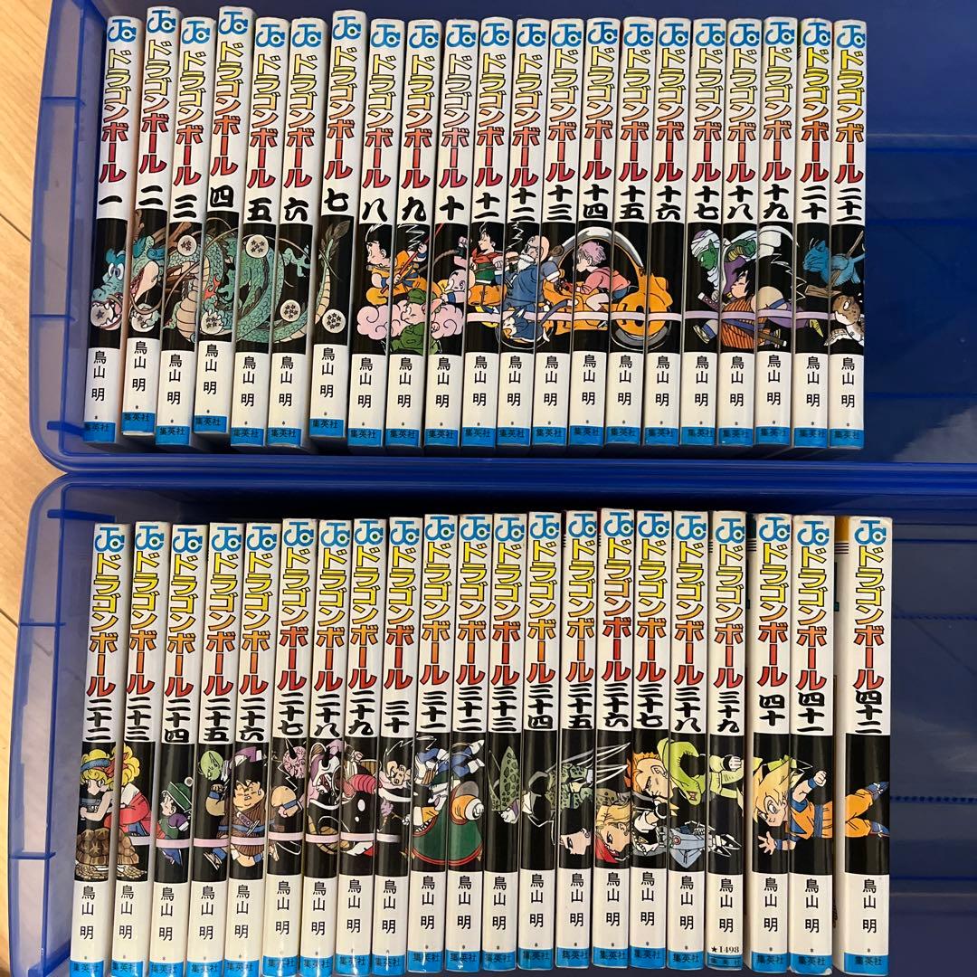 旧表紙 DRAGON BALL ドラゴンボール 1〜42巻 全巻 - メルカリ