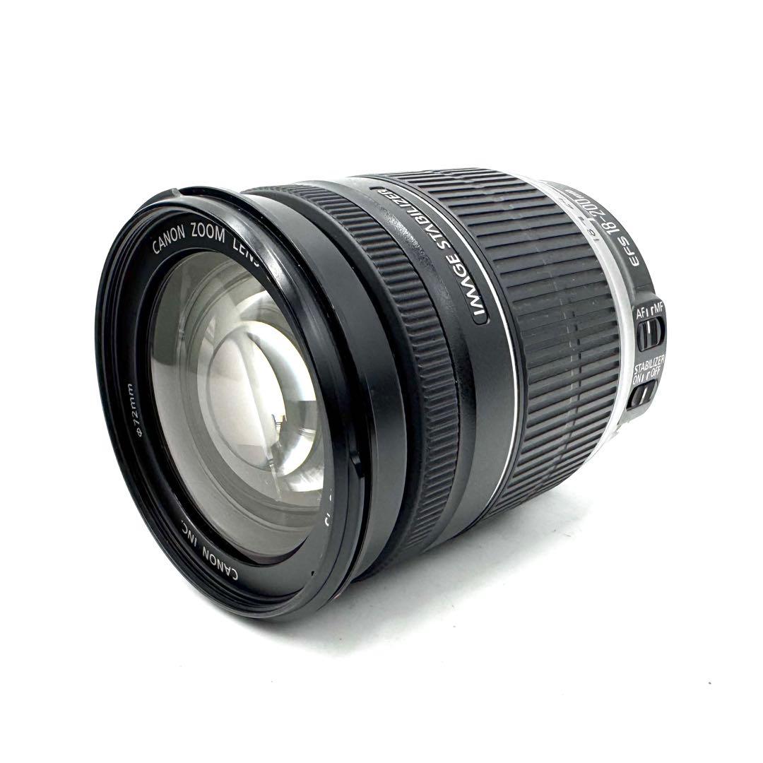 極美品 キヤノン Canon EF-S 18-200mm F3.5-5.6 IS