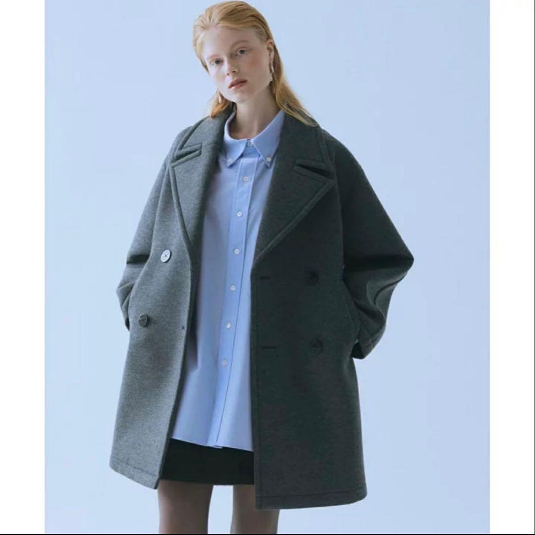 ADAM ET ROPE ウールジャージボンディングPコート 楽天市場】ウールジャージボンディングPコート／アダムエロペ（ADAM ET