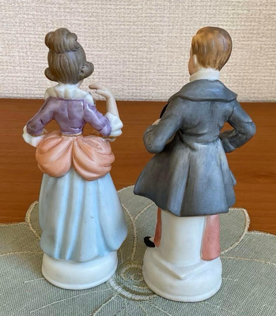 瀬戸ノベルティ陶器人形 陶器置物 昭和レトロ アンティークドール 瀬戸