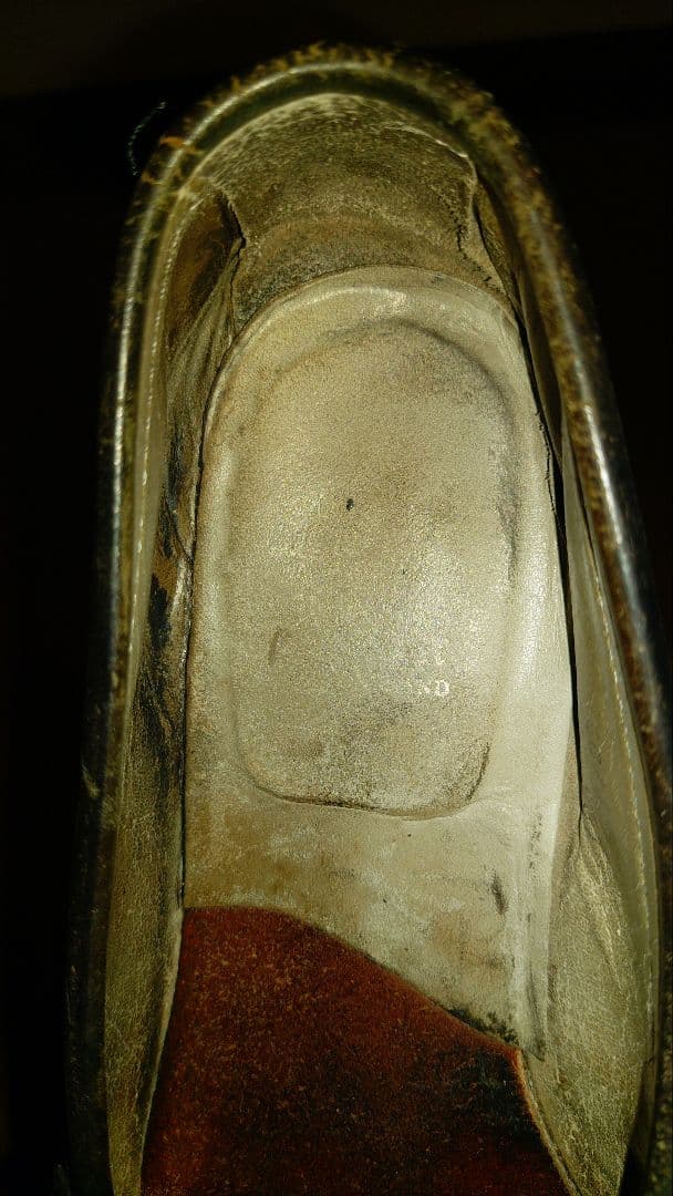 ジャンク 要リペア オールデン 987 シェルコードバン ペニーローファー