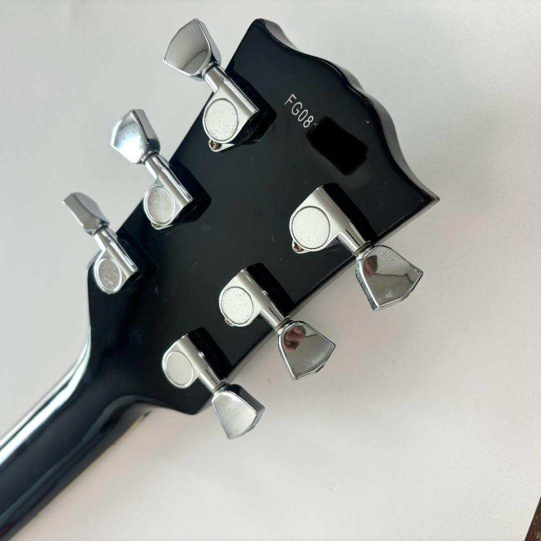 希少モデル☆Burny BLC-90 レスポールカスタム セミホロウ ビグズビー