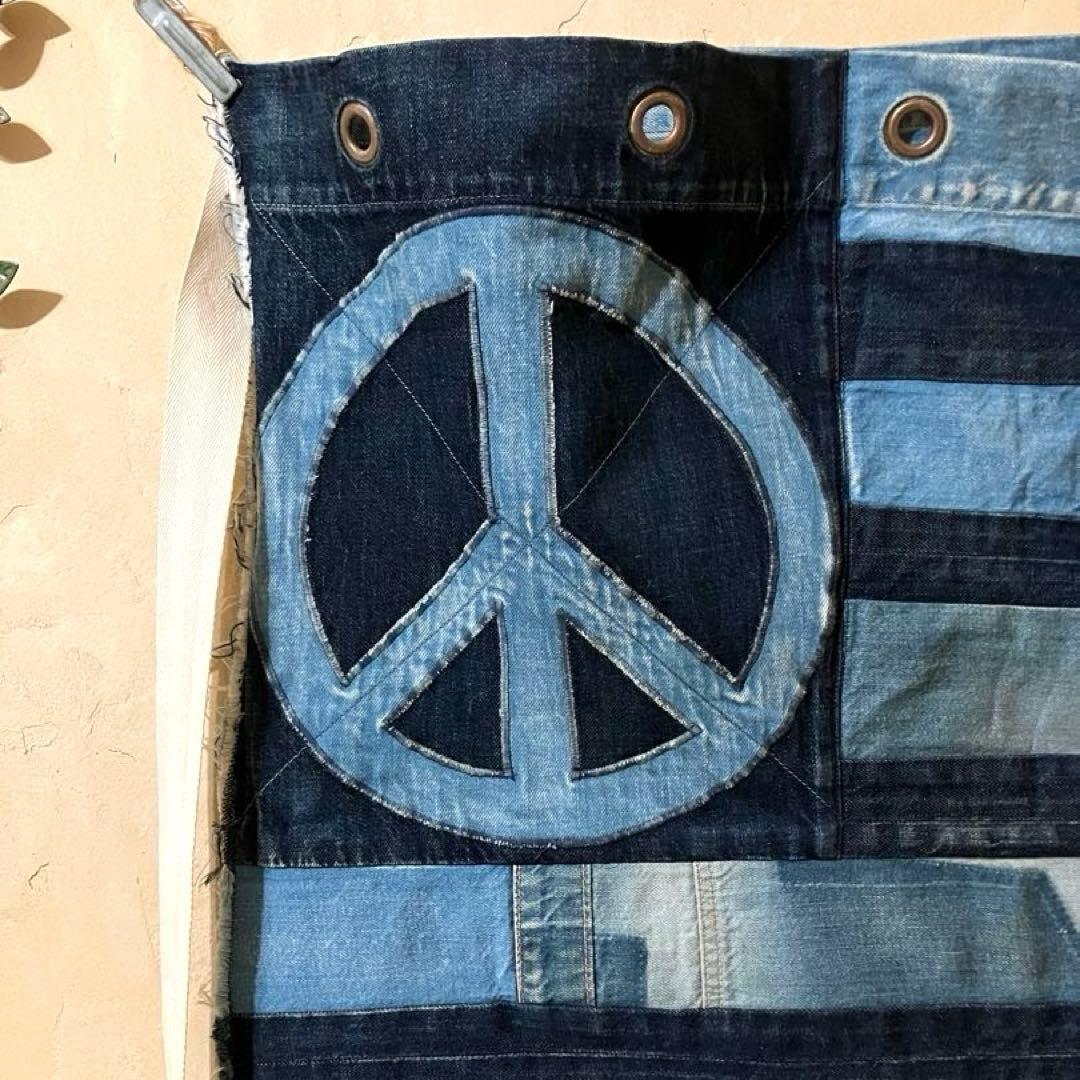 キャピタル KAPITAL HIPPIE FRAG DENIM APRON