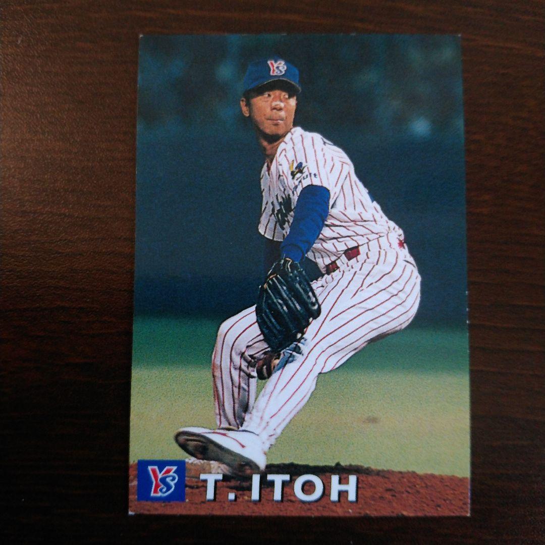 1998プロ野球チップスカード5枚サイン無ヤクルトスワローズ石井一久