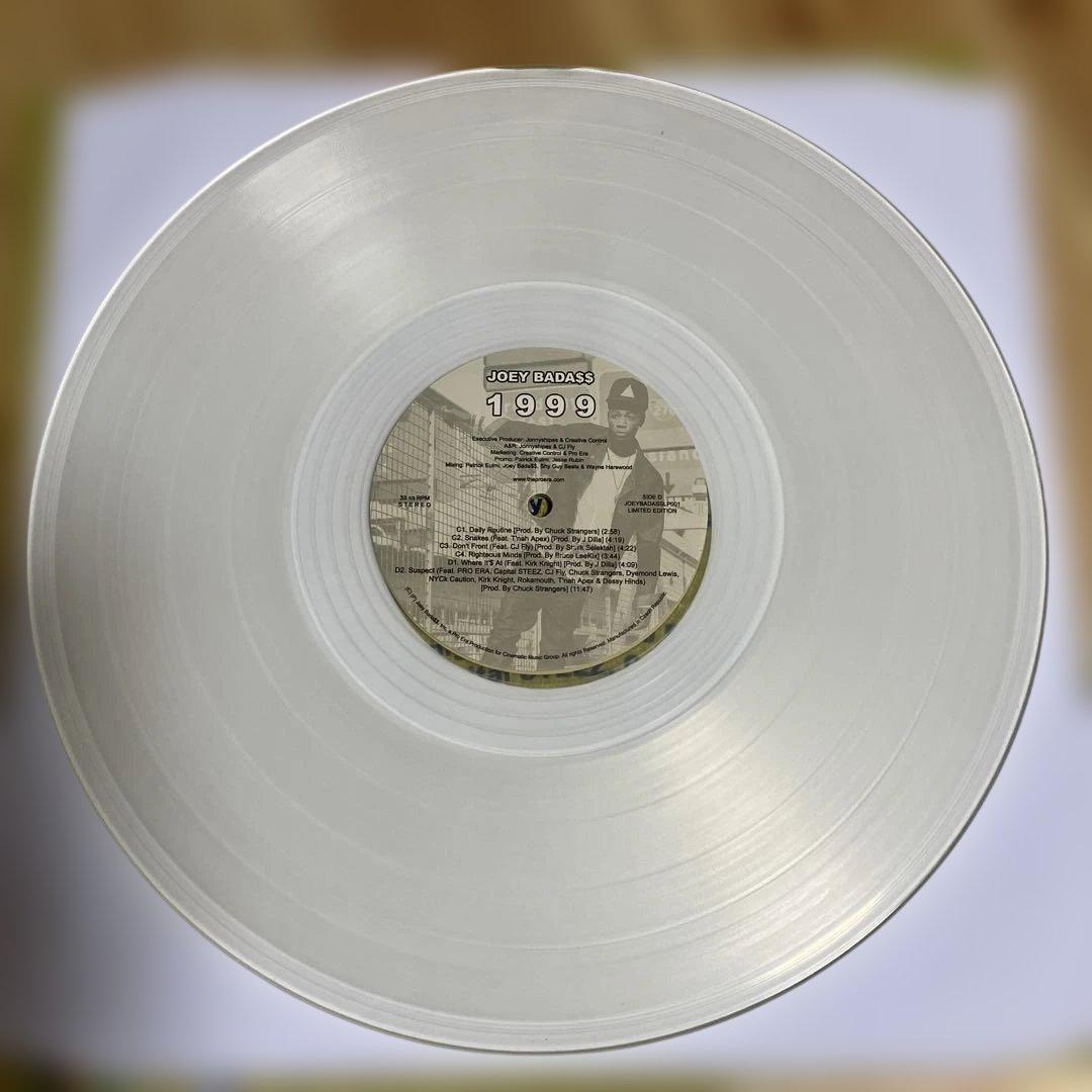 Joey Bada$$ 1999 レコード 2LP クリアバイナル