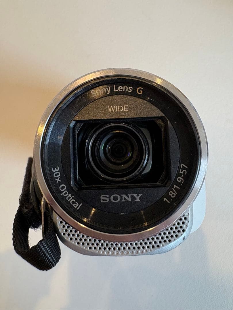 ジャンク SONY ソニー HDR-CX680 ホワイト 2017年製 - メルカリ