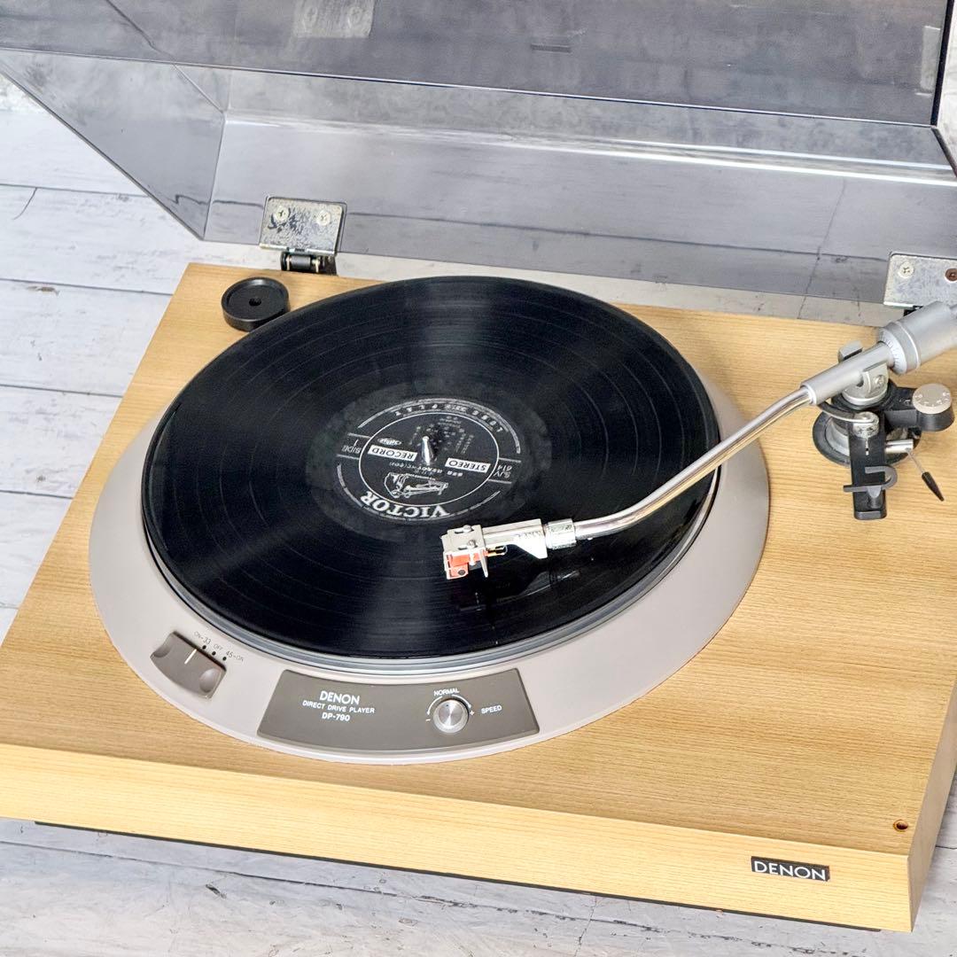DENON ダイレクトドライブ・レコードプレーヤー DP-790 - メルカリ