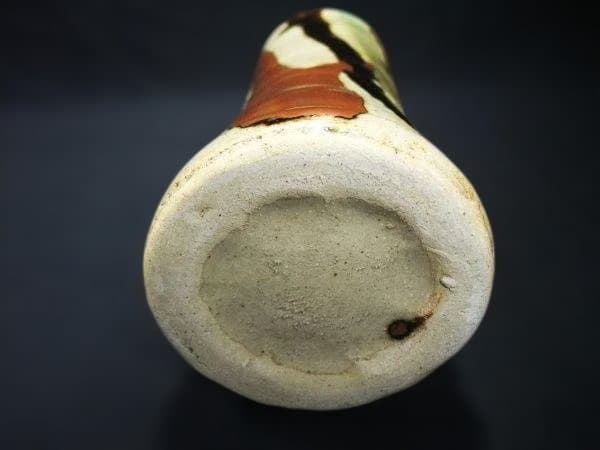 益子焼 佐久間藤太郎 三彩焼 花入 未使用 共箱 - メルカリ