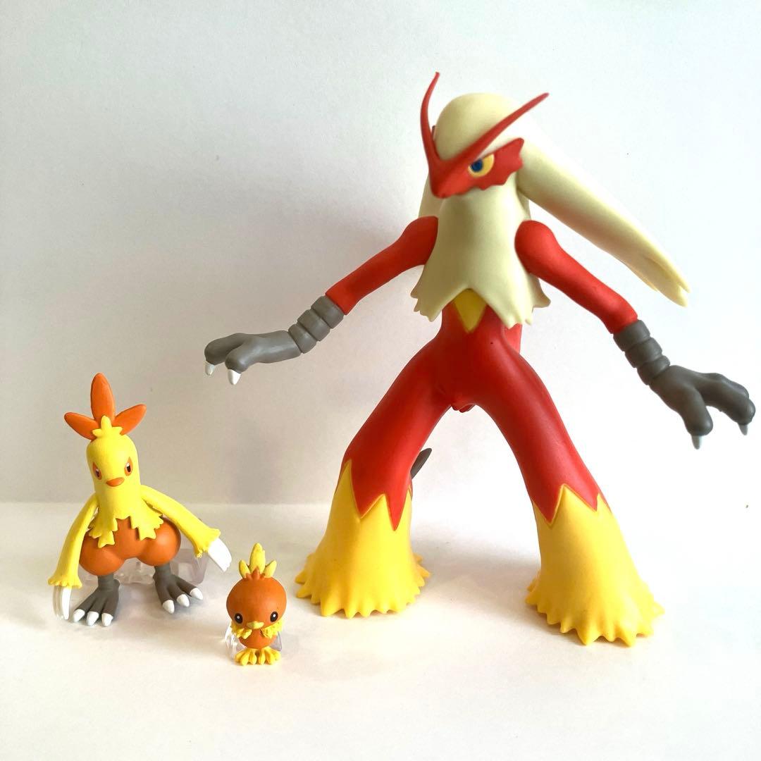 ポケモン スケールワールド フィギュア アチャモ ワカシャモ