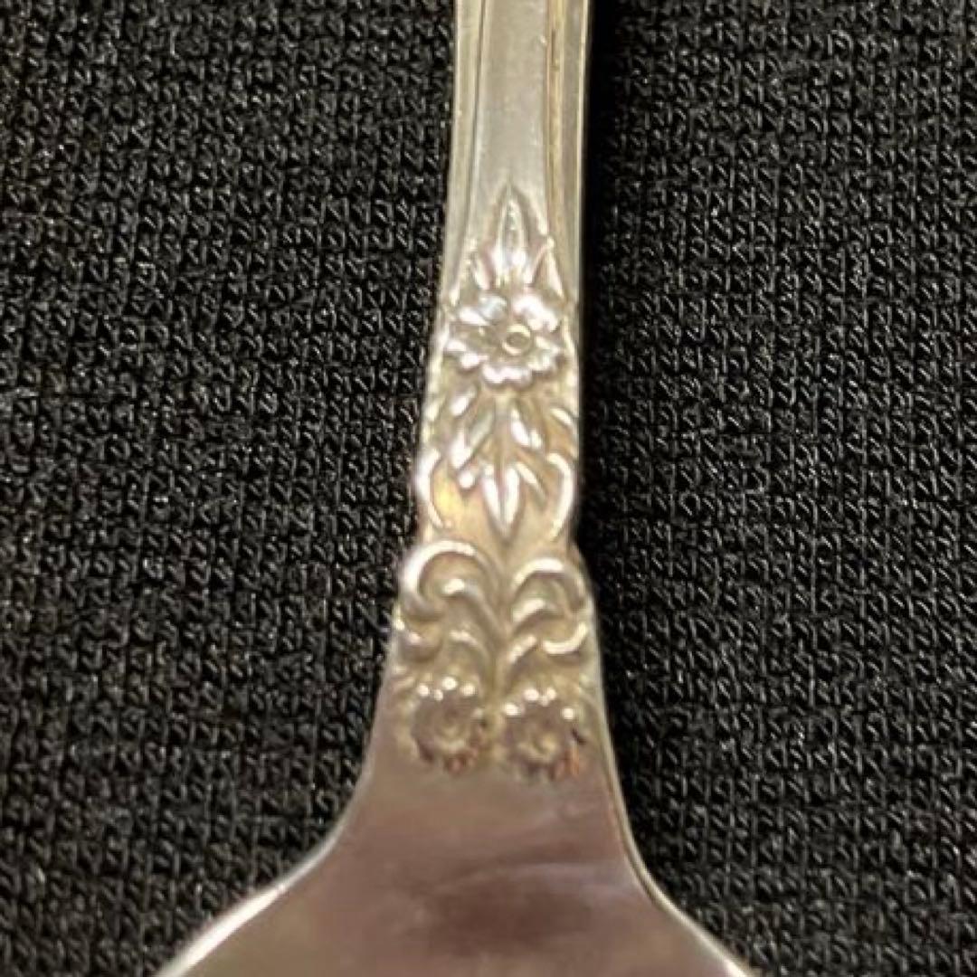 三越 シルバースプーン 銀スプーン シルバー950 梅 ウメ マリー