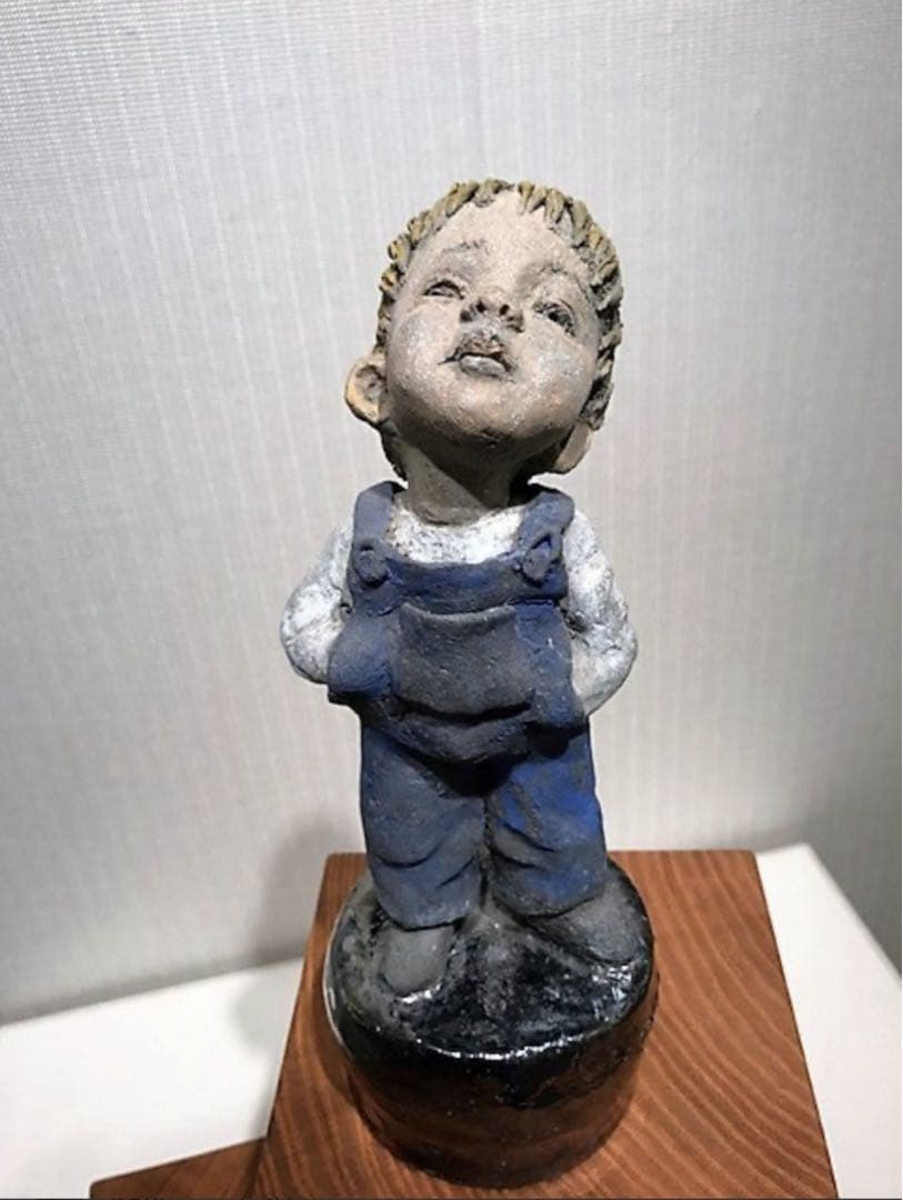 結城美栄子 陶人形 少年像 女優 人形作家 陶芸家 - メルカリ