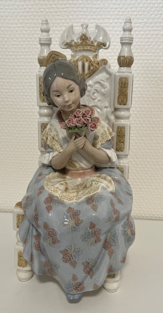 【美品】LLADROリヤドロ『バレンシアの少女』1396 Yahoo!オークション -「バレンシア」(リヤドロ) (西洋陶磁)の落札相場