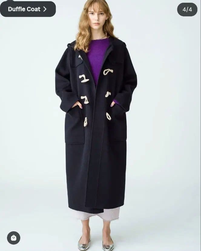 美品！ロンハーマン ロング ダッフルコート 大人 - メルカリ