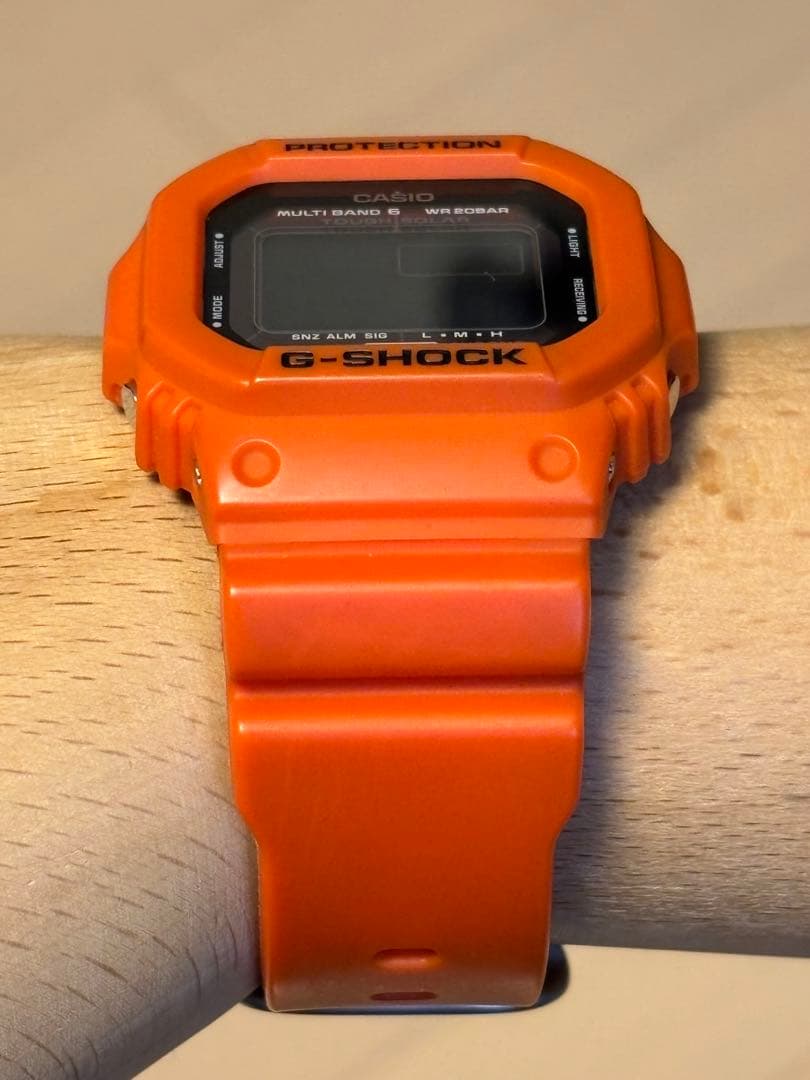 G-SHOCK/GW-M5610/電波/ソーラー/スピード/レスキュー/オレンジ - メルカリ